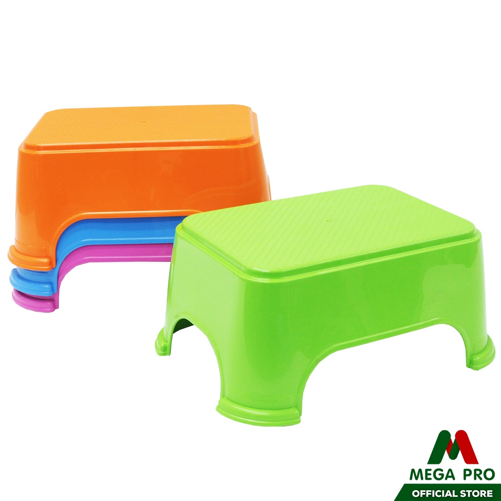 Megapro - เก้าอี้พลาสติกเด็ก ฟ้า,ชมพู,ส้ม,เขียว PN900
